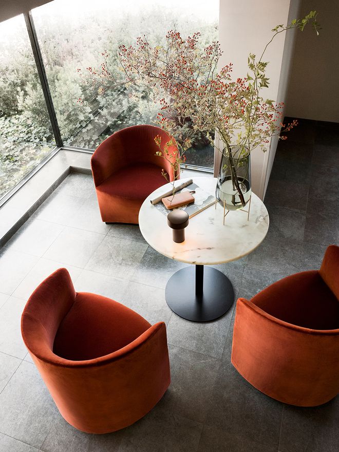 Menu Tearoom armchairs