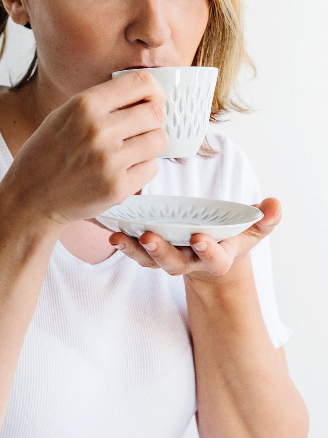 Iisa Pajula’s design treasure is a set of rice porcelain tableware by Arabia