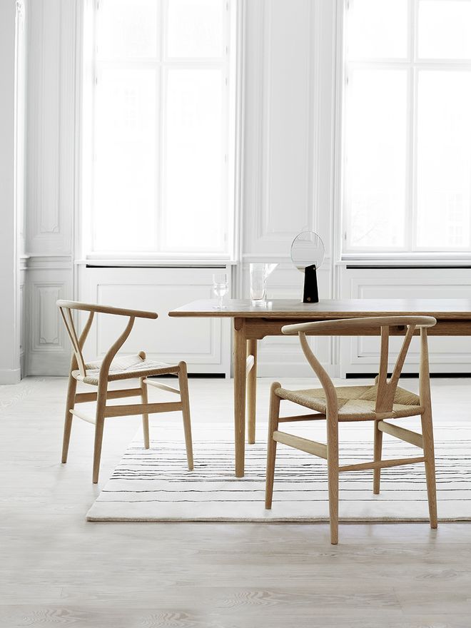 Carl Hansen & Søn CH24 Wishbone chair, soaped oak - natural cord