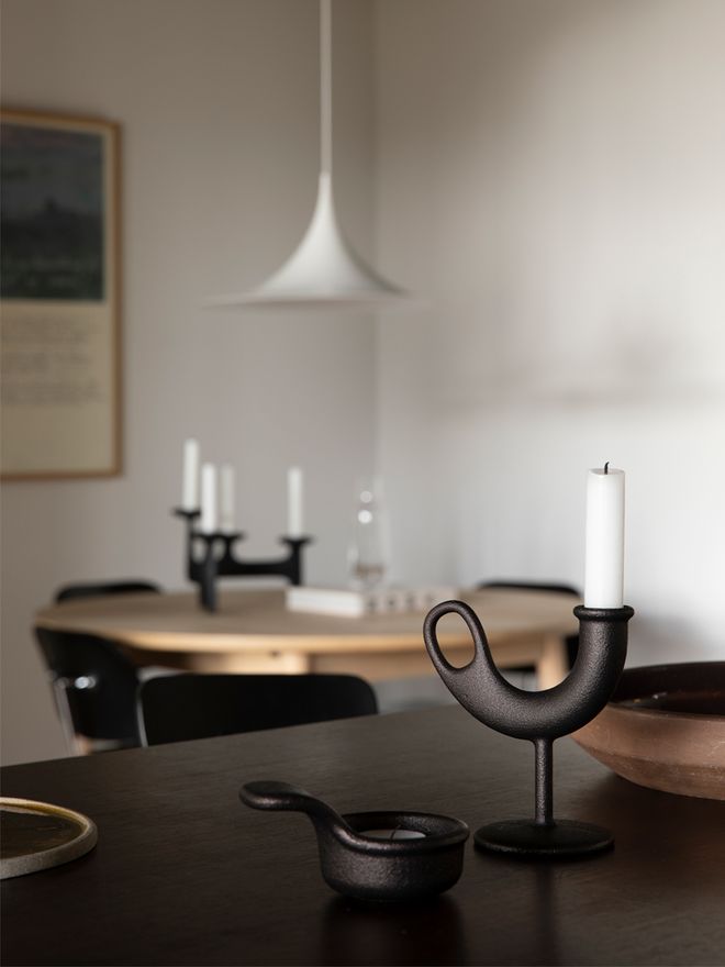 Nedre Foss Ildhane candleholder