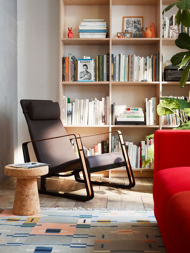 Vitra's Cité armchair designed by Jean Prouvé.