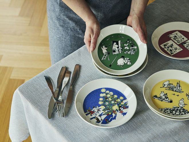 Muumi-keräilylautaset