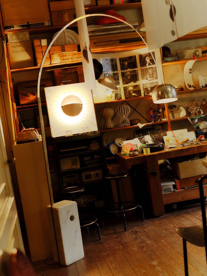 Arco floor lamp