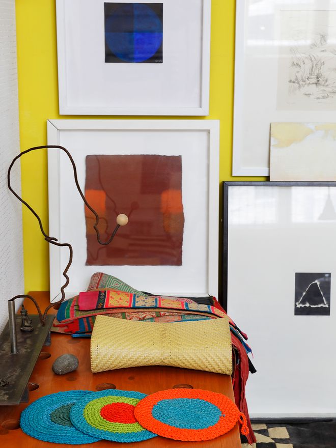 Architect Jouni Kaipia's colorful home in Helsinki
