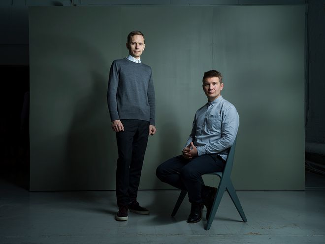 Antti Rouhunkoski and Timo Mikkonen of Poiat