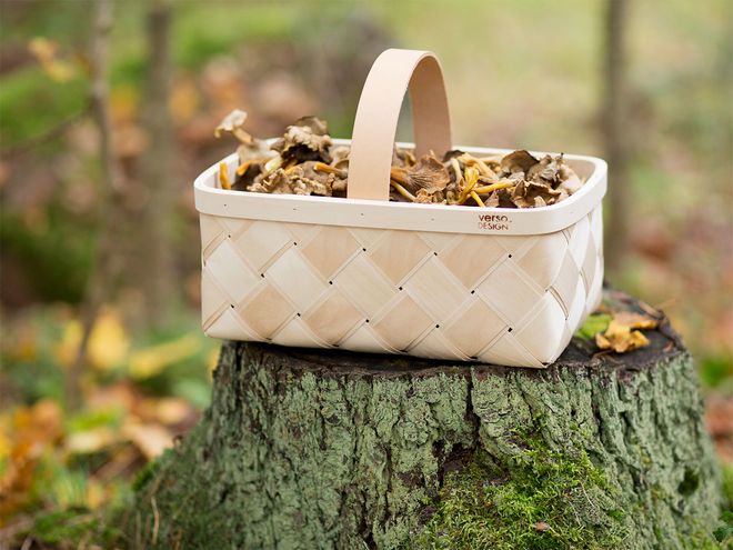 Verso Design Lastu mushroom basket