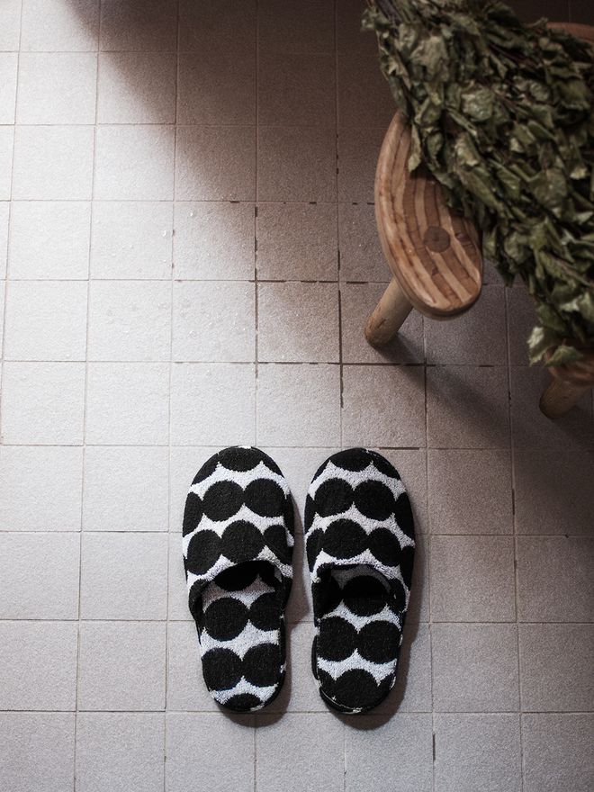 Marimekko Räsymatto slippers