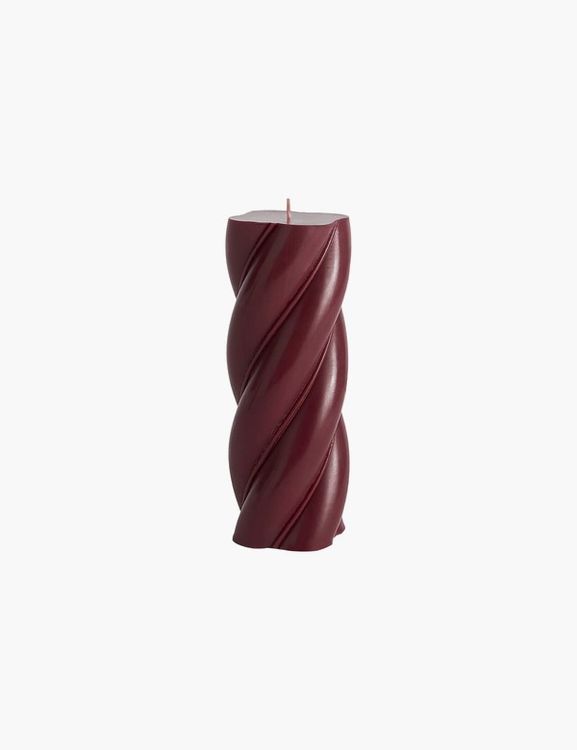 Soft Serve candle, M, bordeaux