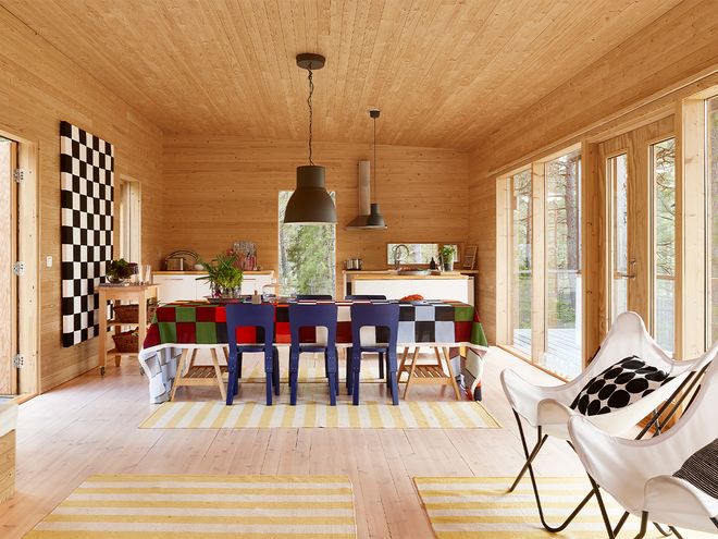 MInna Kemell-Kutvonen's summer cabin