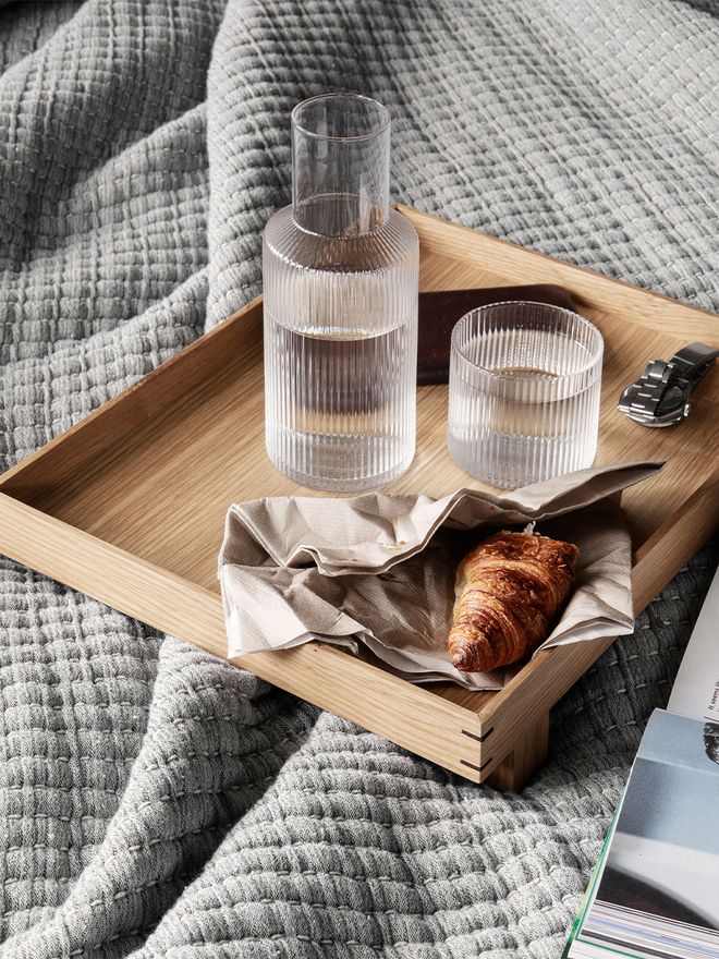  Ferm Living: Ripple glassware