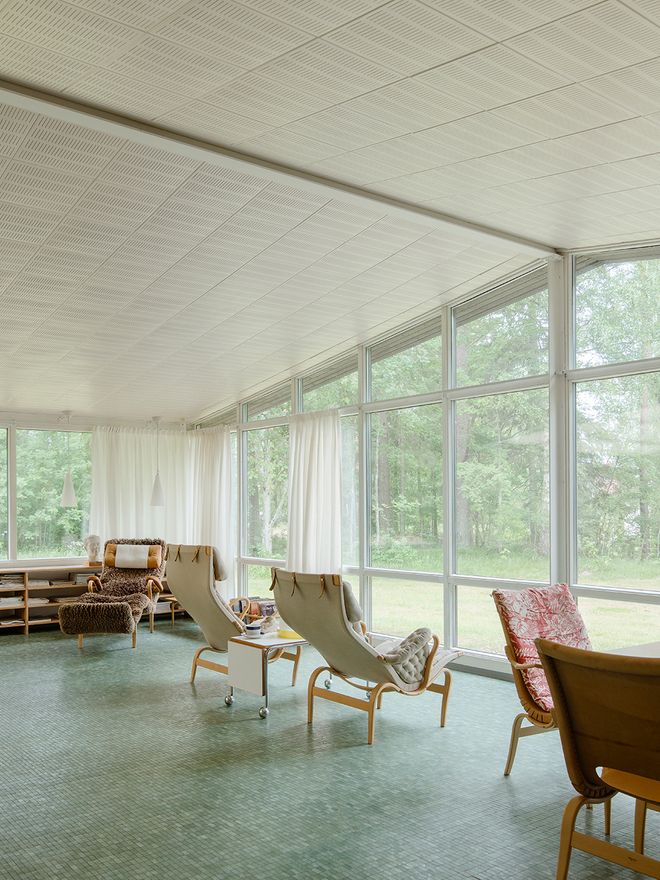 Nordic Atelier Homes book, Bruno Mathsson's home