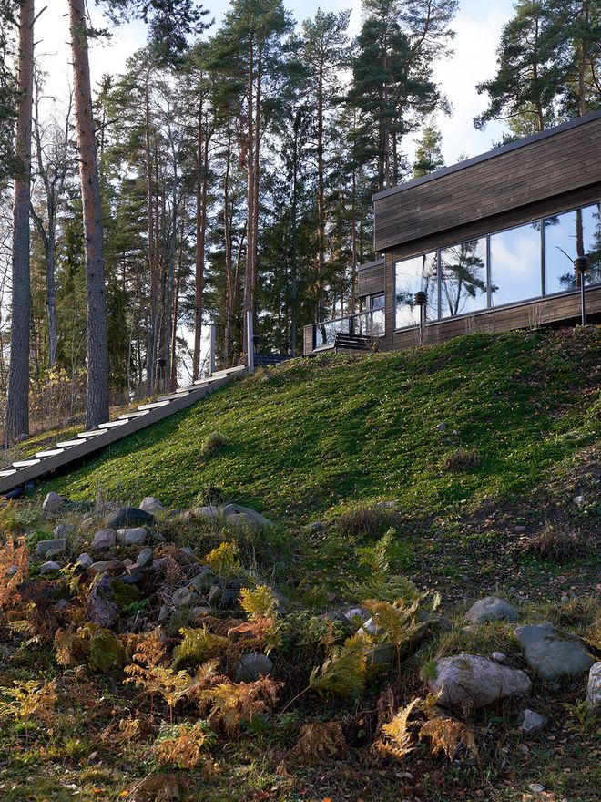 House on a hilltop