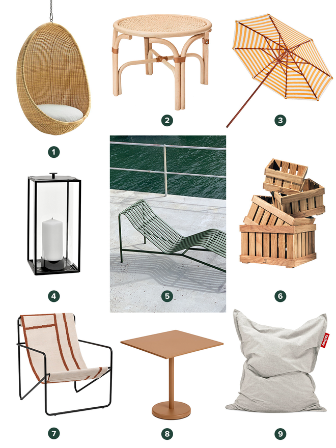 Terassi- ja puutarha tuotteet Finnish Design Shopilla