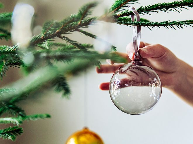 Iittala glass bauble