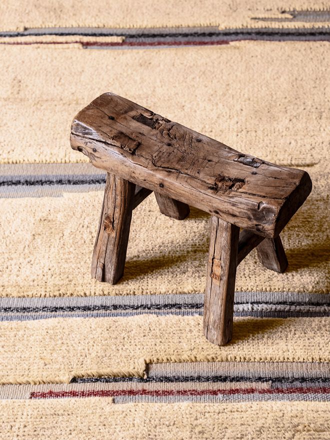 A detail of Inga Sempé’s Colorado rug