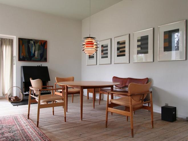 Finn Juhl House dining area