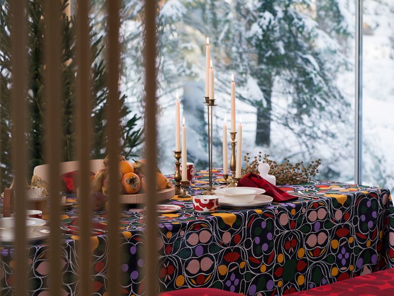 The loveliest textiles of the Christmas season