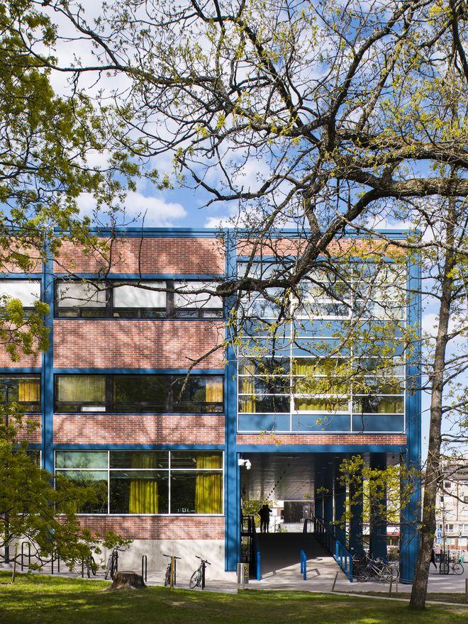University of Jyväskylä Library Lähde exterior