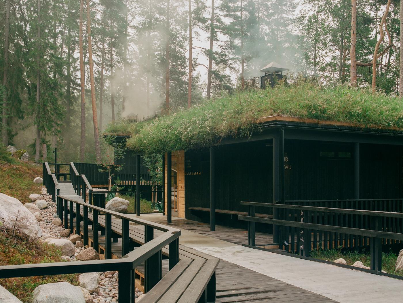 The Kuusijärvi smoke saunas