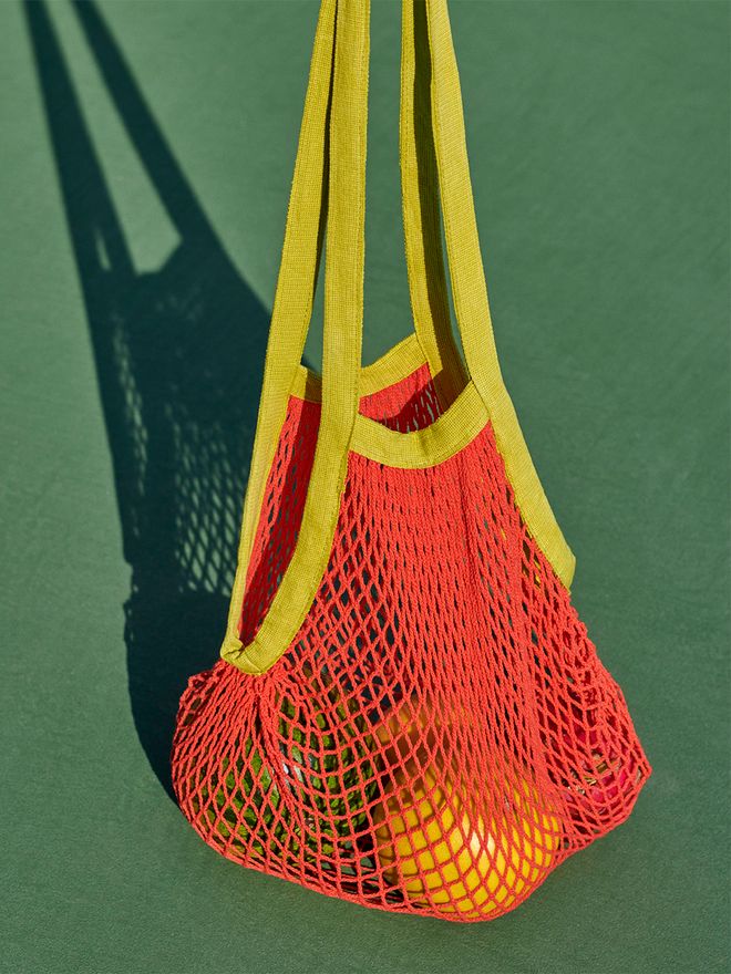 HAY Sobremesa net bag, red