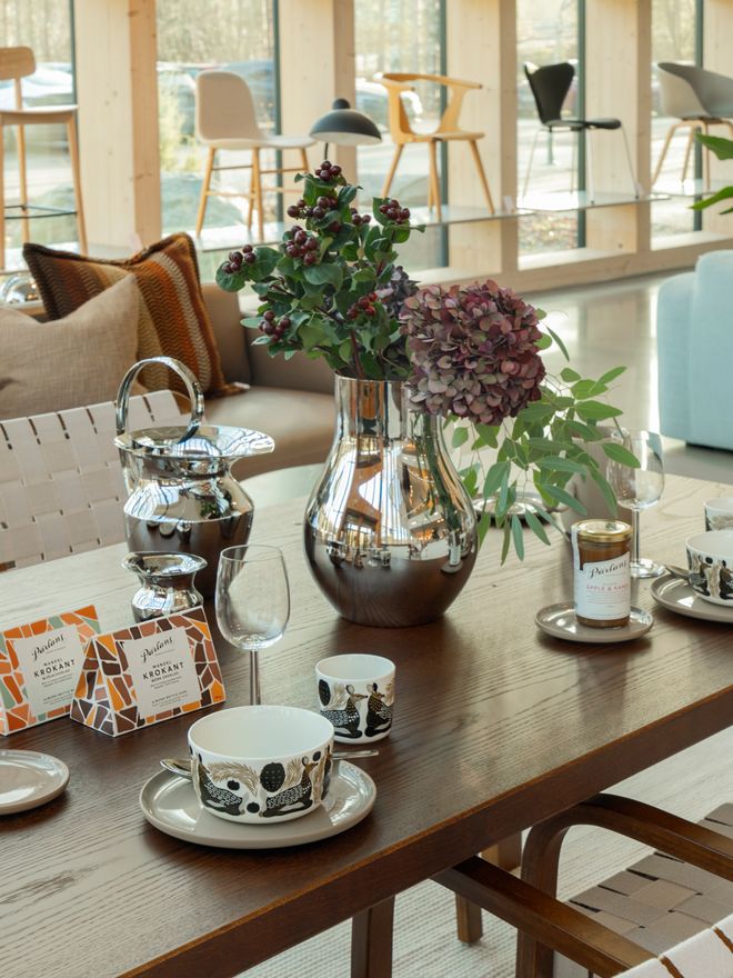Winter inspiration starts here – Finnish Design Shop’s showroom is dressed for the holiday season