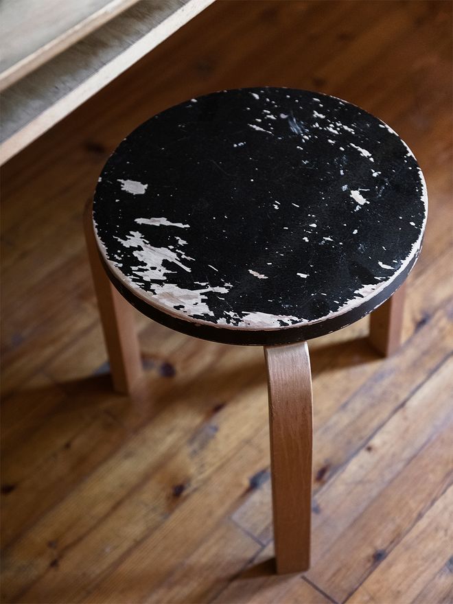 Vintage Artek Stool 60