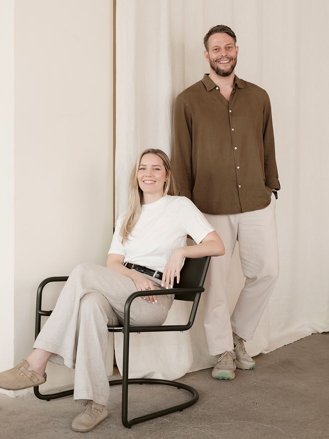 Malin Engvall ja Johannes Karlström Note Design Studiolta