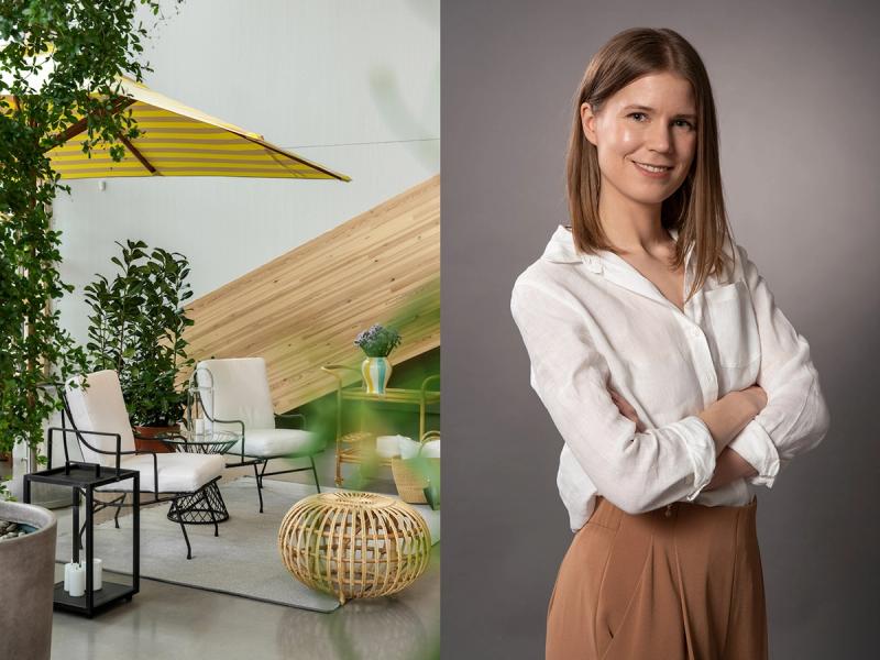 Finnish Design Shopin showroomin uuden kesänäyttelyn pääosassa ovat kaikkein kuumimmat kesäkalusteuutuudet