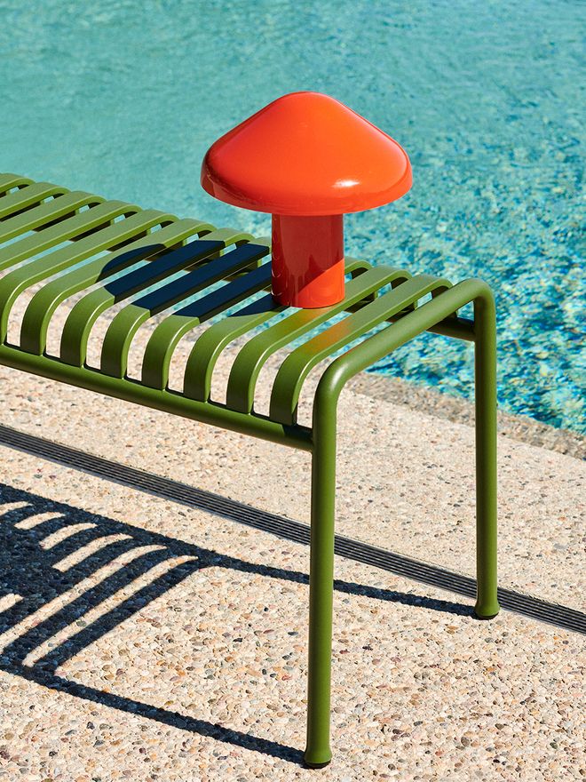 HAY Palissade bench, olive