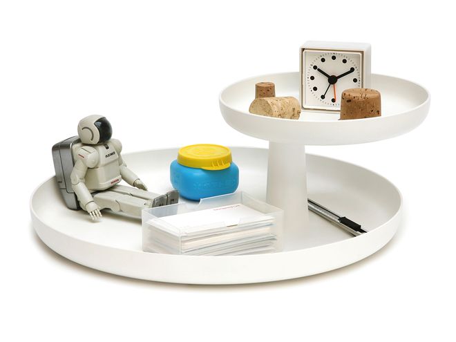  Vitra Rotary tray, white