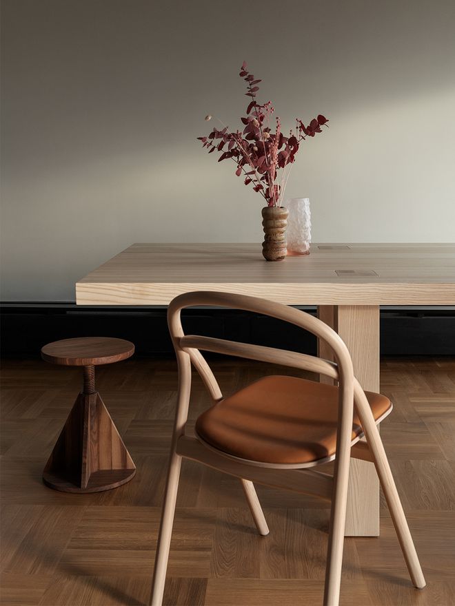 Hem's Udon chair in dining room decor.