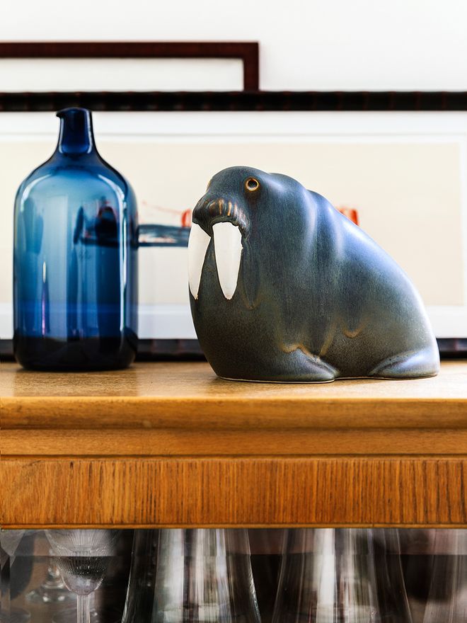 Arabia ceramic walrus