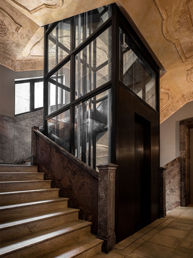 An image with Linden Palais, a flexible office space created by Norm Architects and The Office Group.