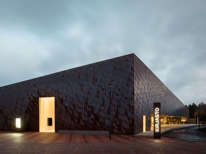 Fyyri Library in Kirkkonummi, Finland