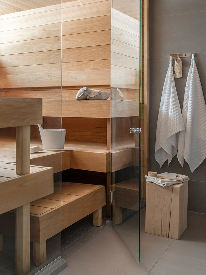 A Finnish sauna