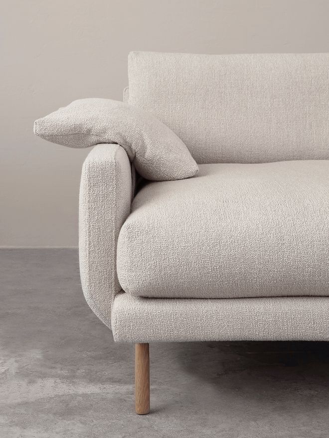 Bebé sofa, 226 cm, beige Muru 472 - oak