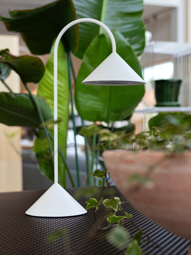 Frandsen Grasp table lamp at the Finnish Design Shop summer exhibition