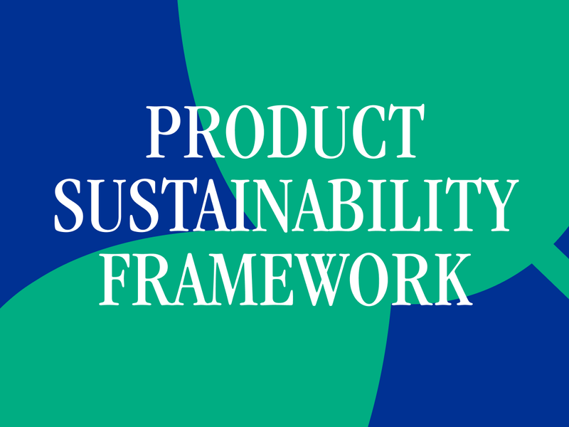 Saammeko esitellä: vastuullisuustyökalu Product Sustainability Framework on täällä!