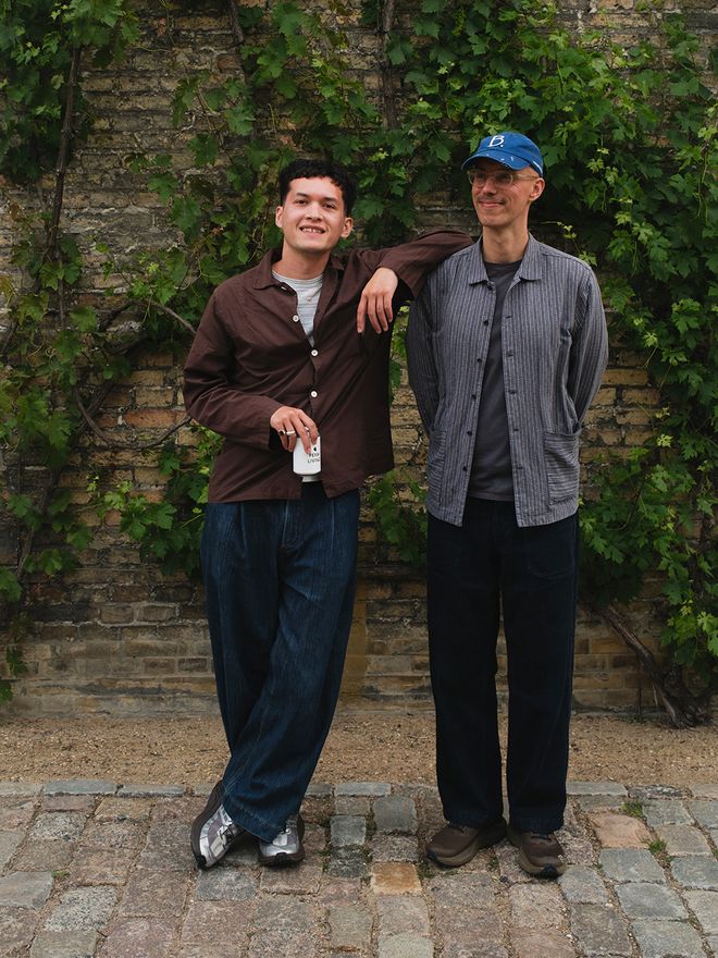 A portrait of content creators Jordan Bunker and Matthew Spade