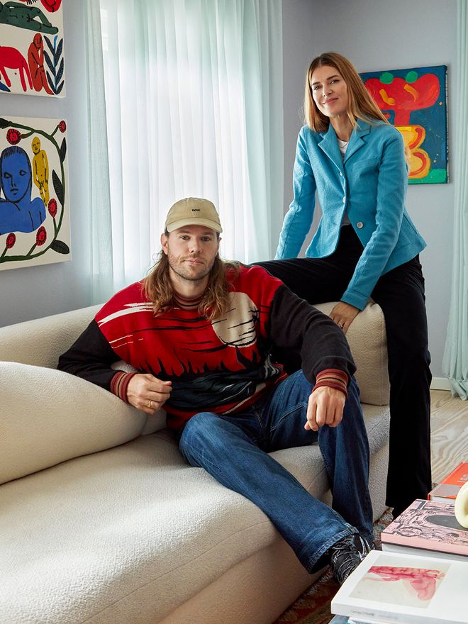 Mikkel Hansen ja Stephanie Gundelach