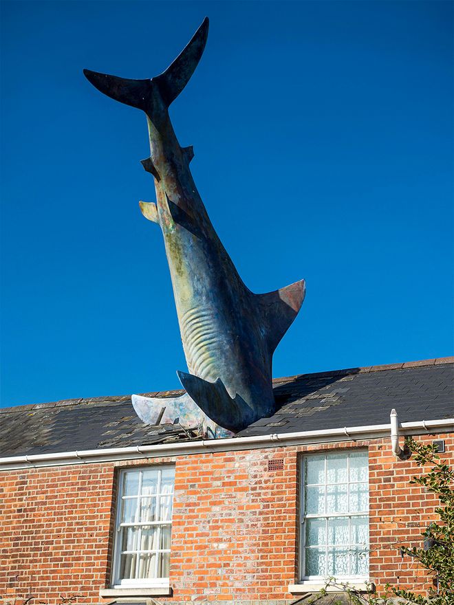 Untitled 1986 tai The Headington Shark, Oxford