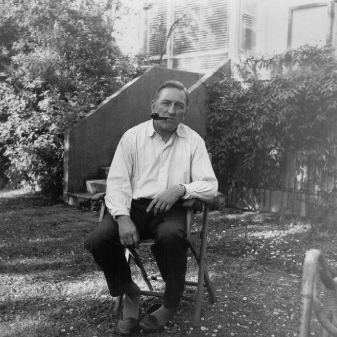 A portrait image of architect and designer Flemming Lassen.