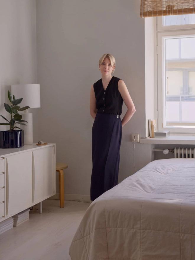 Jenna Kiuru in her home