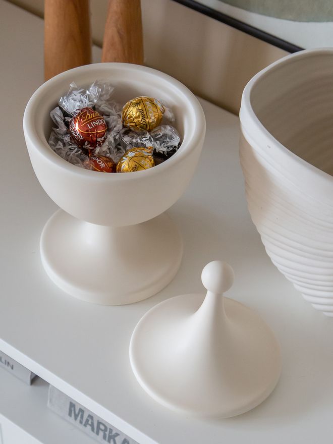 Vitra Ceramic Container 2, crème