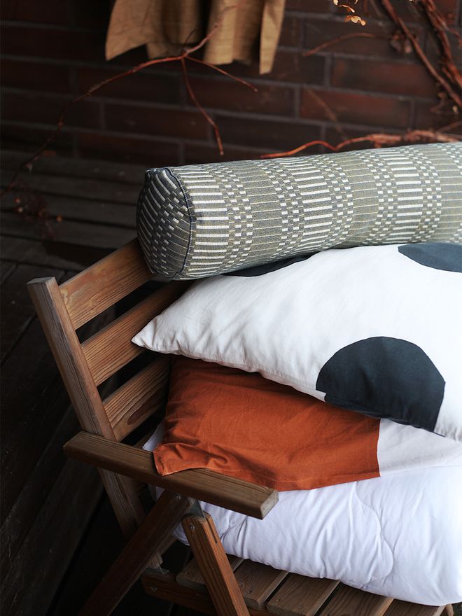 Johanna Gullichsen Helios tube cushion