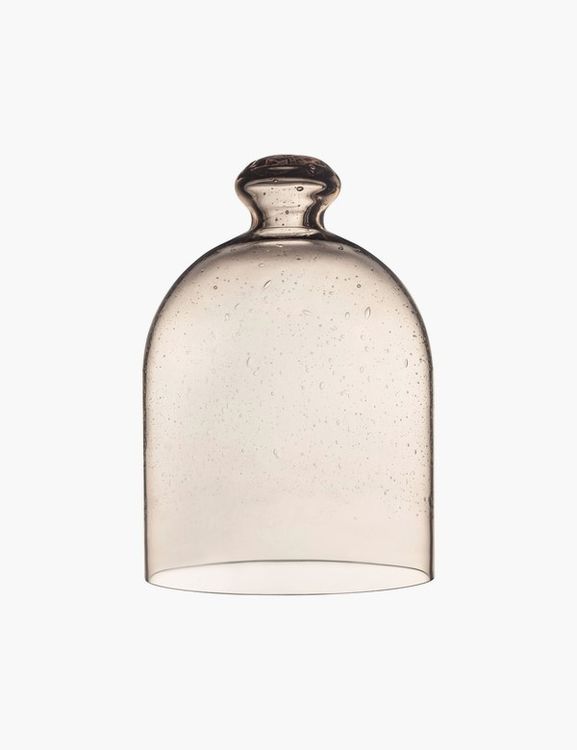 Glass dome, 160 x 220 mm, bubble glass, sand
