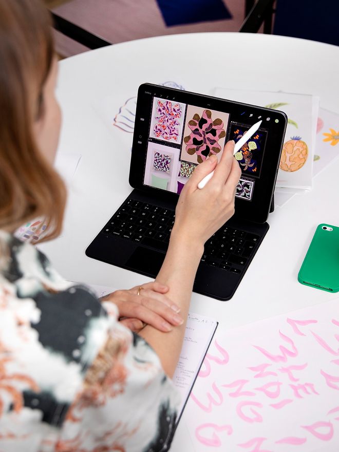 Finnish illustrator and textile designer Minni Havas