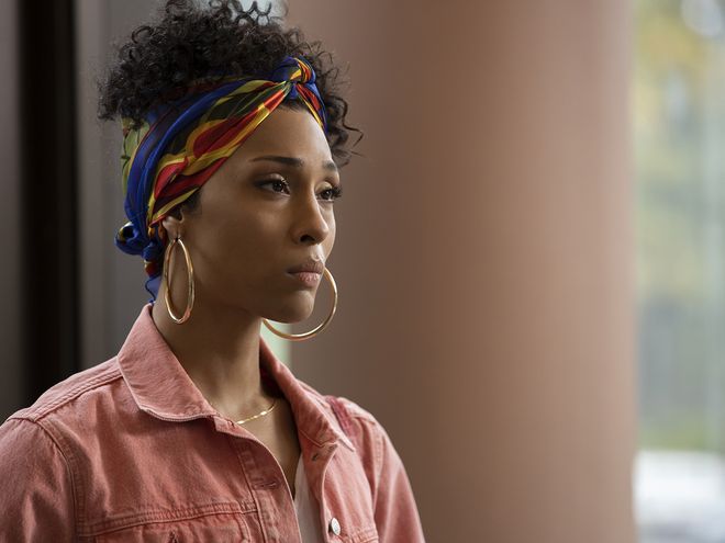 Golden Globe Award-winning Michaela Jaé Rodriguez in the television series Pose