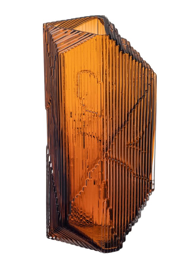 Kartta glass sculpture by Iittala