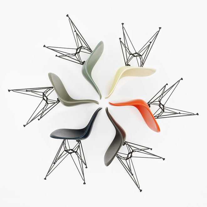 Vitra Eames Fiberglass Chairs